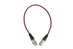 XLR Male to XLR Female Patch Lead 3 Pin Balanced Choice of Length & Colour